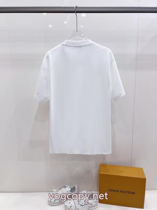 HERMES春の新生活 超人気*入手困難 オシャレな雰囲気半袖Tシャツブランド コピー 販売_0_3