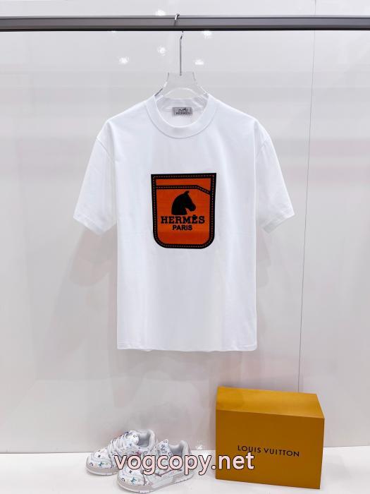 半袖Tシャツ定番の人気商品 軽くて着心地がいい 人気定番大人気HERMESコピー 品 ブランド_0_1