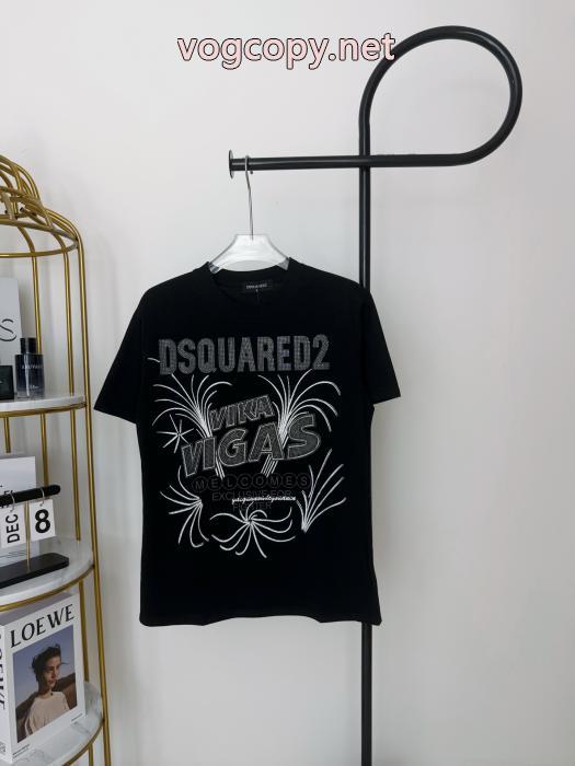 スタイルアップ効果 VIPセールで入手 大人気 人気セール送料無料半袖TシャツDSQUARED2激安 通販 専門店_0_1
