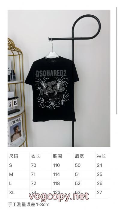 スタイルアップ効果 VIPセールで入手 大人気 人気セール送料無料半袖TシャツDSQUARED2激安 通販 専門店_0_3