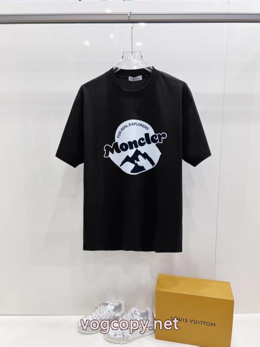 大注目日本未入荷 稀少*新品登場 セレブ風 MONCLERスーパー コピー 販売半袖Tシャツ_0_3