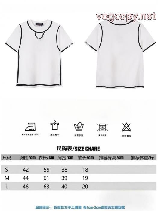 ブランド コピー 優良店半袖TシャツLOUIS VUITTONオシャレな印象に 視線を集めて 即発送可_0_3