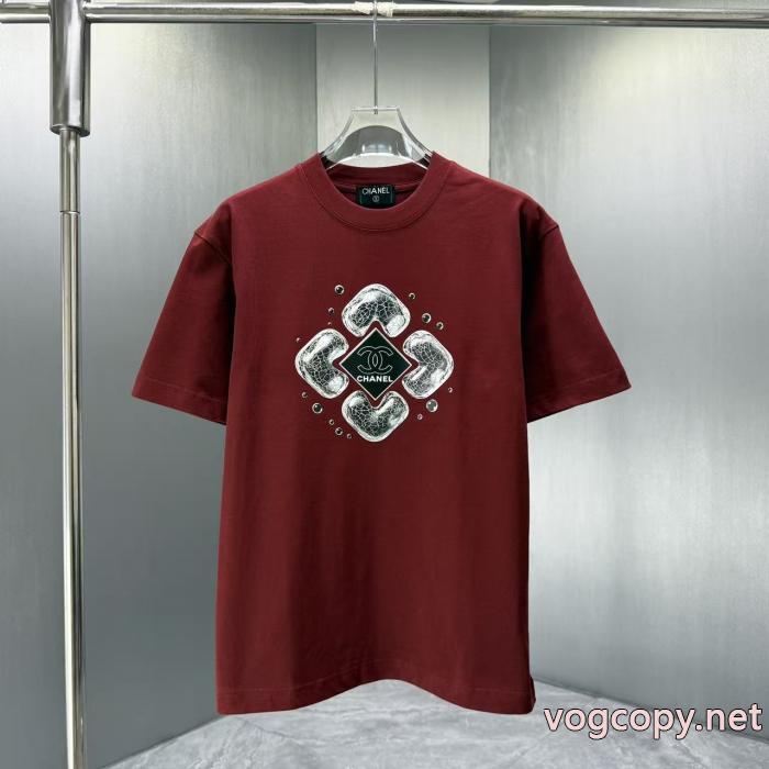 スーパー コピー 安心 サイト半袖Tシャツオススメ商品 最安値に挑戦 26SS 異素材CH_0_2