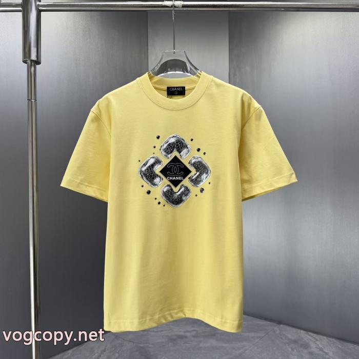 スーパー コピー 安心 サイト半袖Tシャツオススメ商品 最安値に挑戦 26SS 異素材CH_0_3
