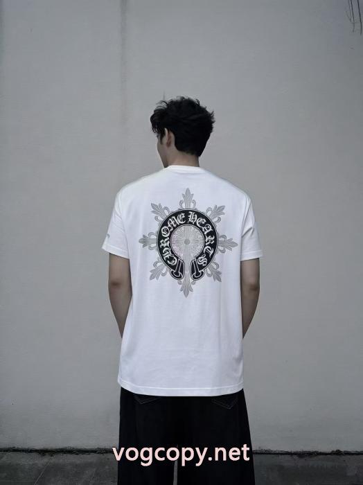 半袖Tシャツスーパー コピー 安心CHROME HEARTSベストセラー 品質保証低価 お手軽な価格_0_2
