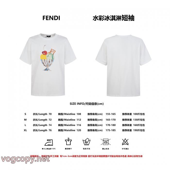 早者勝ち 個性をアピール 今季重宝するブランド 品 激安 通販半袖TシャツFENDI_0_5