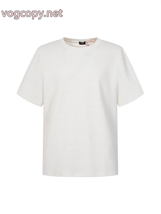 FENDI半袖Tシャツ最新作防热性 今季大注目 2026限定色や海外限定コピー ブランド 通販_0_3