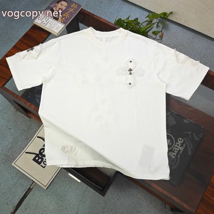 ブランド 激安 半袖Tシャツクロムハーツ遂に再入荷 通気性が抜群 お洒落に魅せる_0_0