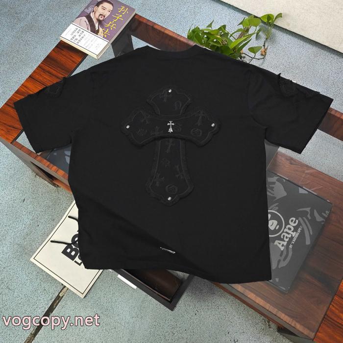 ブランド 激安 半袖Tシャツクロムハーツ遂に再入荷 通気性が抜群 お洒落に魅せる_0_3