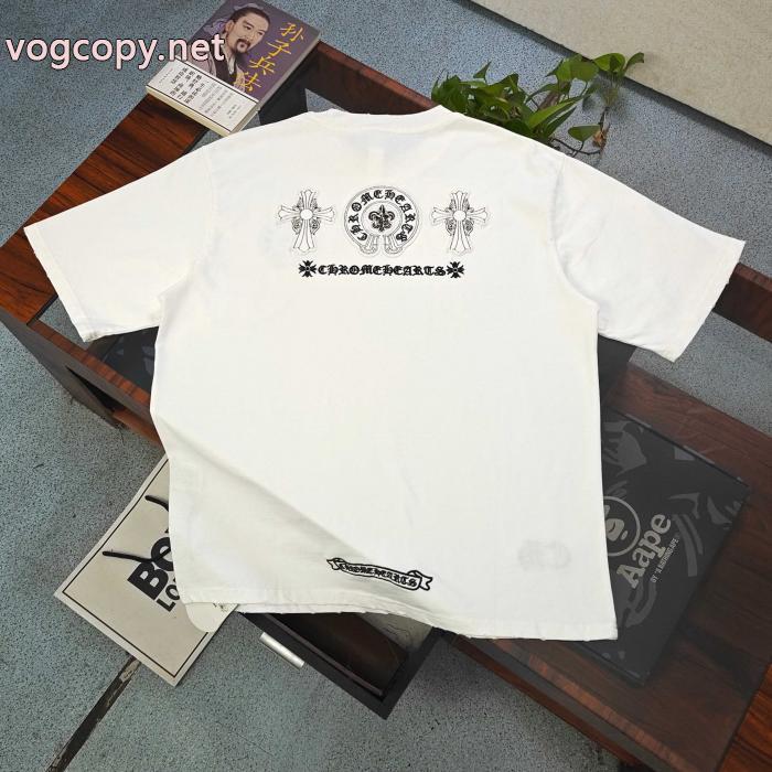 ブランド スーパー コピー 店舗CHROME HEARTS半袖Tシャツ大人のおしゃれに 日本未上陸のブランド お洒落な印象_0_0