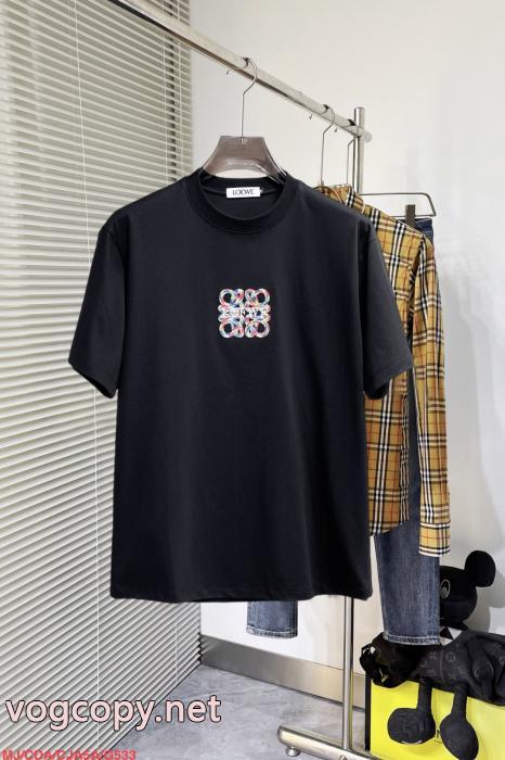 スーパー コピー ブランド 通販LOEWEデザイン性の高い 破格値大放出 超人気美品半袖Tシャツ_0_0
