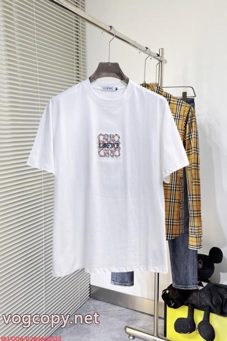 スーパー コピー ブランド 通販LOEWEデザイン性の高い 破格値大放出 超人気美品半袖Tシャツ_0_4
