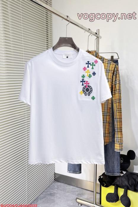 芸能人人気 2026SS 最新作デザイン 上質  半袖Tシャツコピー ブランド 販売CHROME HEARTS_0_2