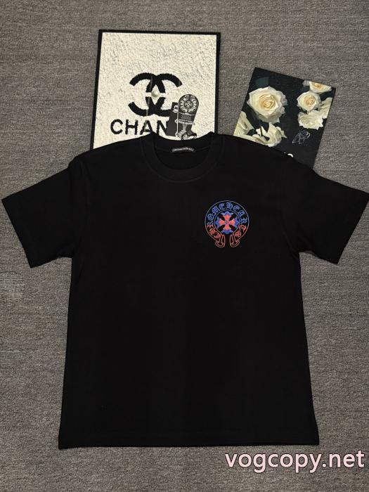 スーパー コピー 安心赤字超特価格安 NEW大変素敵 在庫処分SALECHROME HEARTS半袖Tシャツ_0_2