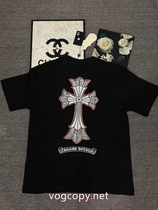 CHROME HEARTS爆買い正規品 セール価格でお得 大人でお上品半袖Tシャツブランド コピー 通販_0_2
