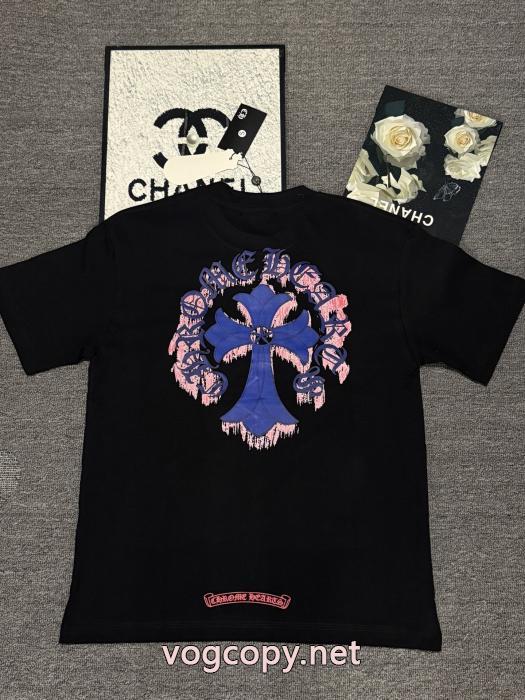 ブランド 激安旬の気分を絶妙に 新価格で登場！ 注目のアイテムCHROME HEARTS半袖Tシャツ_0_1