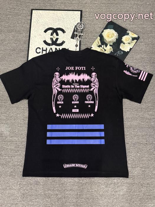 偽 ブランド 半袖Tシャツ即発送可 2026-26 期間限定激安 ファッション 人気CHROME HEARTS_0_2