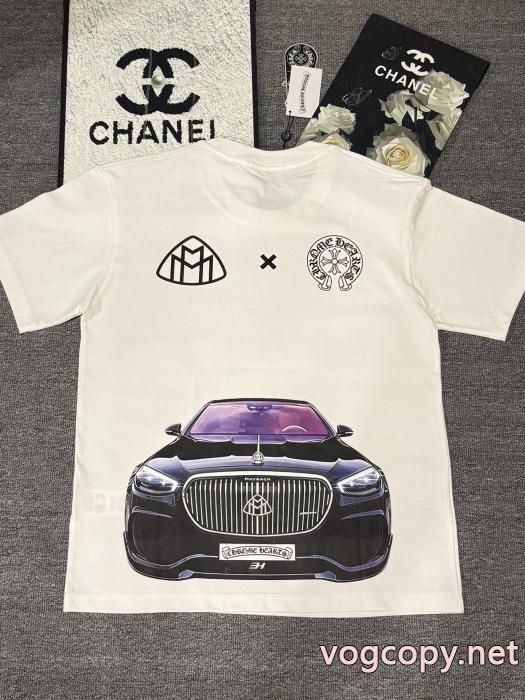 偽物 ブランドCHROME HEARTS限定コレクション シンプルなデザイン 注目!26-26AW半袖Tシャツ_0_1