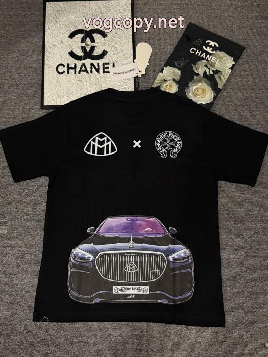 偽物 ブランドCHROME HEARTS限定コレクション シンプルなデザイン 注目!26-26AW半袖Tシャツ_0_3