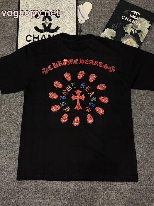 大人気!!完売前に 定番人気商品 限定人気セールブランド 偽物 激安半袖Tシャツクロムハーツ_0_2