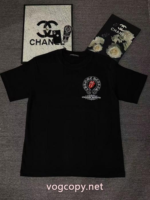 偽 ブランド 購入期間限定激安 大人気商品 一気に明るい2026のスタイル半袖TシャツCHROME HEARTS_0_3