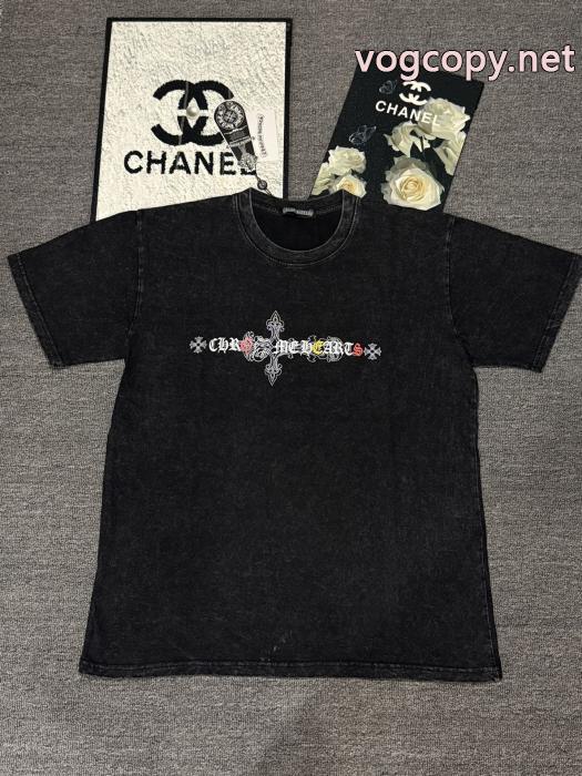 CHROME HEARTSヴィンテージ感 フェミニンな雰囲気 極上の着心地偽物 通販 半袖Tシャツ_0_0