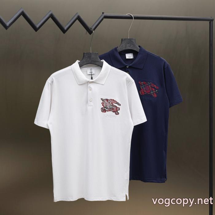 コピー ブランド 販売売れ筋！ ファッショニスタ愛用 実用的な一品BURBERRY半袖poloTシャツ_0_1