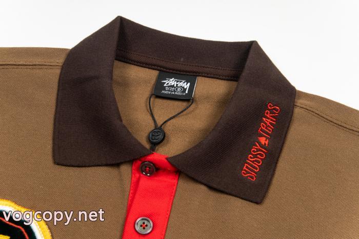 VIP価格 実用性が高い ストリートで人気の高いブランド アクセサリー 激安半袖poloTシャツSTUSSY_0_3