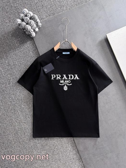 半袖TシャツPRADA激安 通販 ブランド人気定番HOT 夏の大人カジュアルスタイル 人気セール高品質_0_5