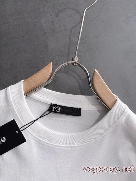 国内即発  高品質な新品 これは欲しいY-3ブランド スーパー コピー 優良店半袖Tシャツ_0_4