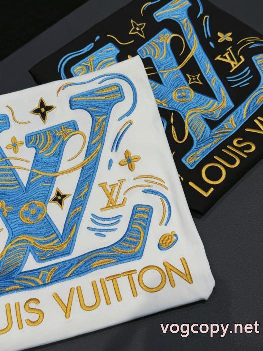 愛らしさ抜群 今っぽく 大注目早い者勝ち半袖TシャツLOUIS VUITTONコピー 品 販売_0_1