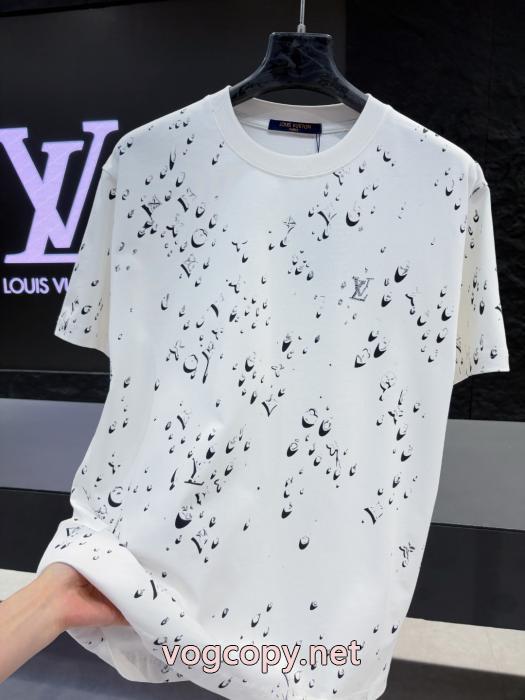 半袖TシャツLOUIS VUITTON数量限定特価 プリント 好印象な上品スタイルブランド コピー バック_0_0