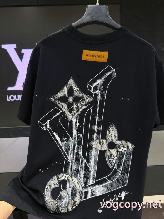 ブランド 品 スーパー コピー半袖Tシャツ大絶賛 着心地に 欲しい可愛く新鮮LOUIS VUITTON_0_2