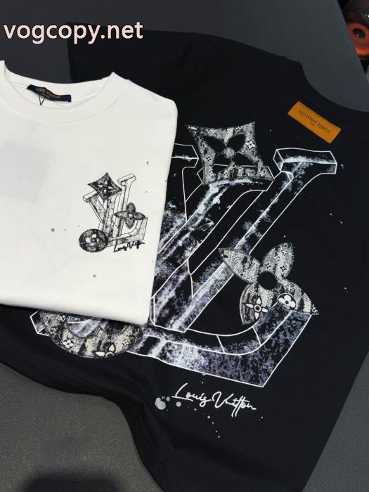 ブランド 品 スーパー コピー半袖Tシャツ大絶賛 着心地に 欲しい可愛く新鮮LOUIS VUITTON_0_4