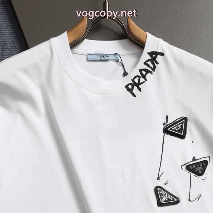 毎日更新 最終セール 根強い人気定番商品PRADAコピー 通販半袖Tシャツ_0_3