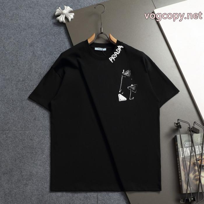 毎日更新 最終セール 根強い人気定番商品PRADAコピー 通販半袖Tシャツ_0_4