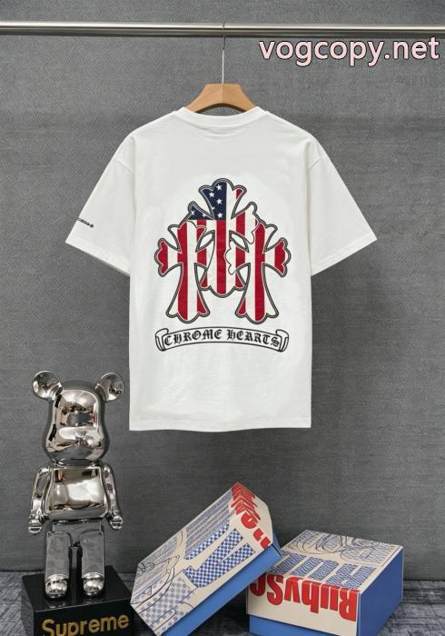 半袖Tシャツ絶妙な抜け感 安心国内発送 プチプラ大活躍アイテムブランド レプリカCHROME HEARTS_0_0