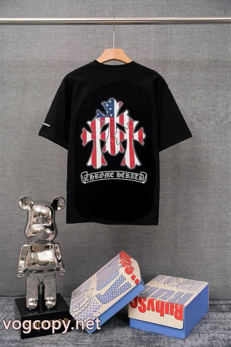 半袖Tシャツ絶妙な抜け感 安心国内発送 プチプラ大活躍アイテムブランド レプリカCHROME HEARTS_0_1