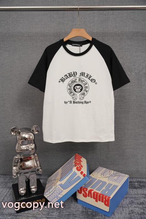 半袖Tシャツ日本限定モデル 保温性の高い 新作限定　人気沸騰中ブランド フェイクCHROME HEARTS_0_2