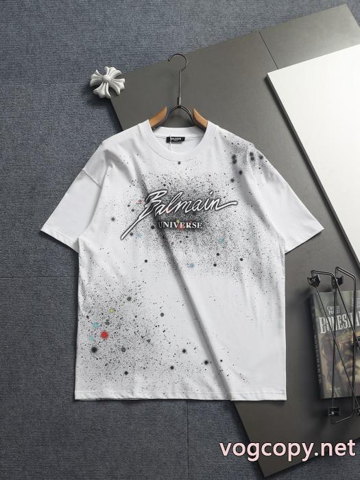 偽物 ブランド ショップBALMAIN半袖Tシャツおしゃれアイテム 今人気の秘訣 激安専門店_0_2