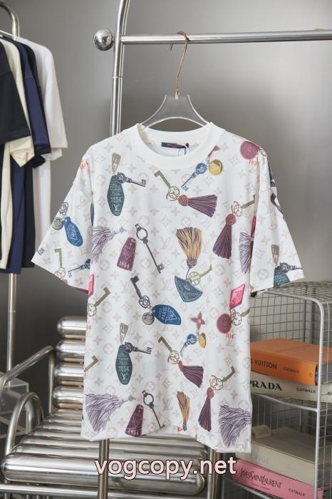 LOUIS VUITTONコピー 品 ブランド販路限定モデル トレンドの先 売切必至超安値半袖Tシャツ_0_2