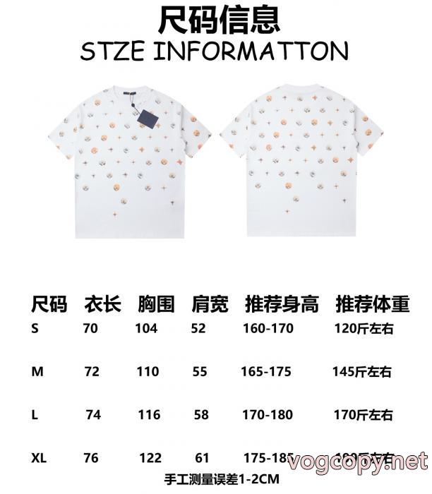 偽 ブランド 通販決算在庫処分 全国無料2026 雑誌掲載半袖TシャツLOUIS VUITTON_0_4