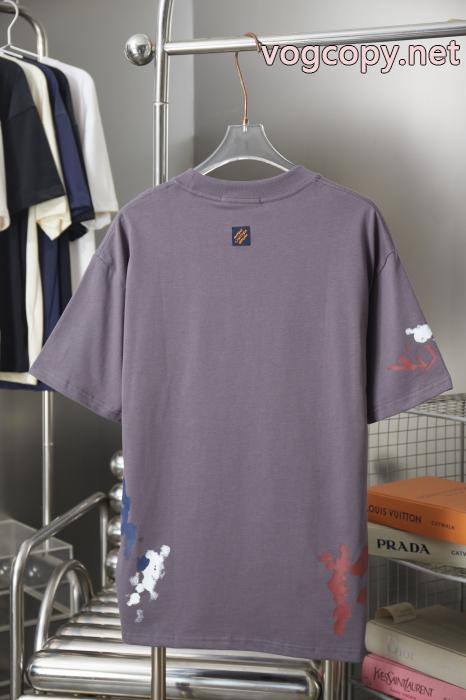 お洒落新作 高級感 超安値 TOPセラー賞コピー ブランド 通販半袖TシャツLOUIS VUITTON_0_2
