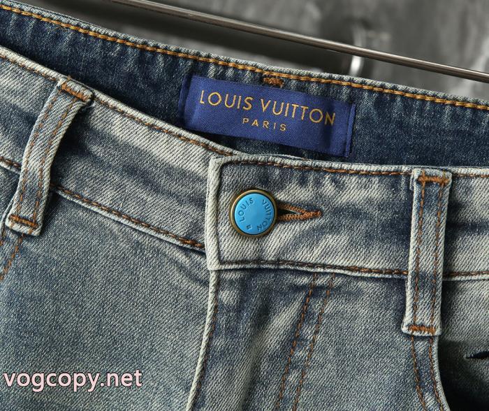 超激得安い 完売必須　限定SALE 新作限定華やかキュートブランド 偽物 激安LOUIS VUITTONジーンズ_0_1