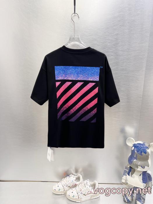 SS26オシャレ お買得 希少性の高い通販 ブランド半袖Tシャツオフホワイト_0_0