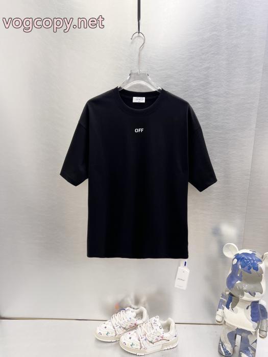 SS26オシャレ お買得 希少性の高い通販 ブランド半袖Tシャツオフホワイト_0_2