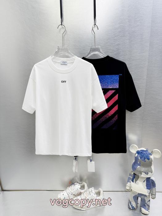SS26オシャレ お買得 希少性の高い通販 ブランド半袖Tシャツオフホワイト_0_4