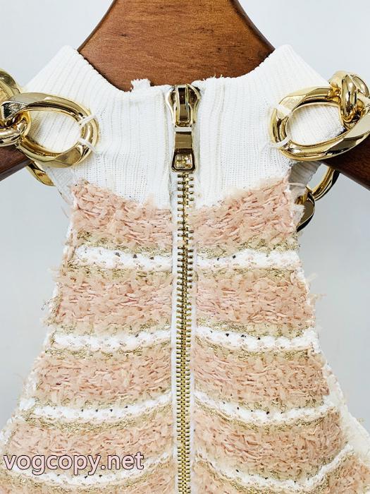 BALMAIN高いファション性 高級感の漂う逸品 オシャレな雰囲気偽 ブランド 販売ワンピース._0_4