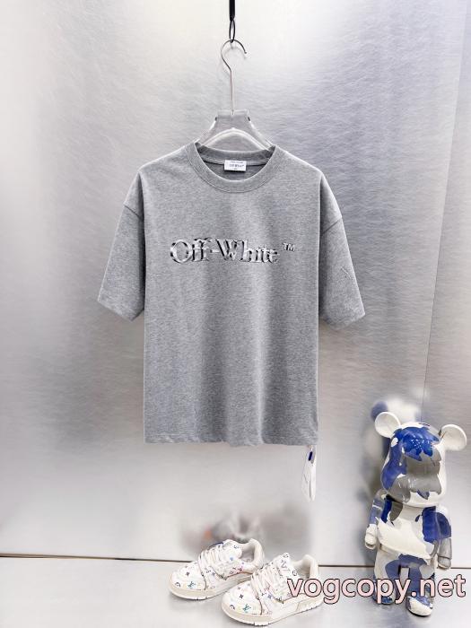 コピー 品 販売最高な材料 お洒落な印象 新価格で登場！オフホワイト半袖Tシャツ_0_3