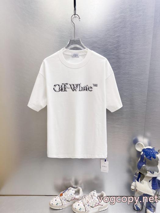 コピー 品 販売最高な材料 お洒落な印象 新価格で登場！オフホワイト半袖Tシャツ_0_4